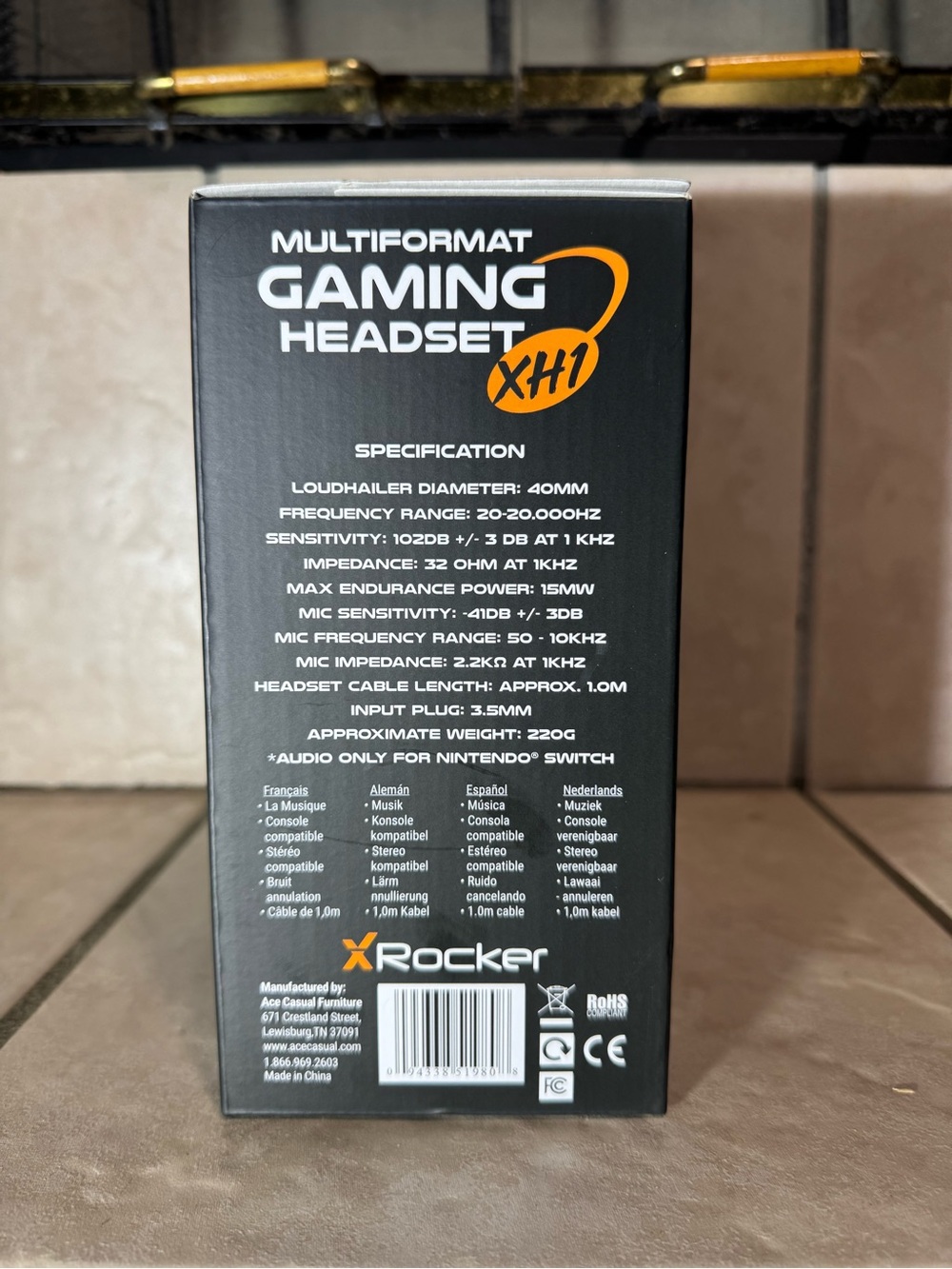 X Rocker XH3 Gaming Headset - Picture 3 of 4
